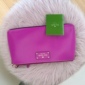 Kate Spade Vibrant Pink Clutch